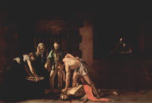 Caravaggio (Michelangelo Merisi) - Beheading of Saint John the Baptist