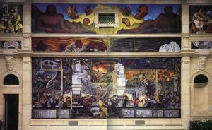 Diego Rivera - Detroit Industry, North Wall