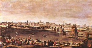 Diego Velazquez - View of Zaragoza