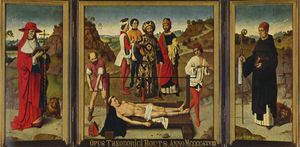 Dierec Bouts - Martyrdom of Saint Erasmus