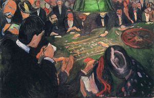 Edvard Munch - By the Roulette