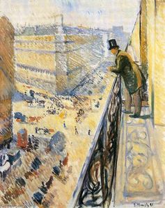 Edvard Munch - Street Lafayette