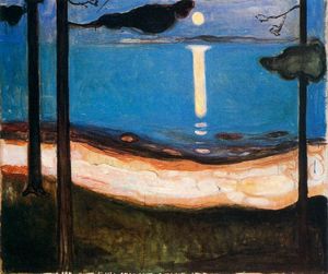 Edvard Munch - Moon Light