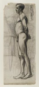 Edward Hopper - Male Nude
