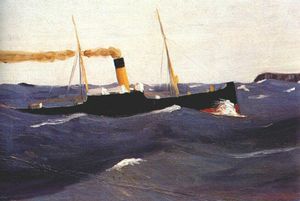 Edward Hopper - Tramp Steamer