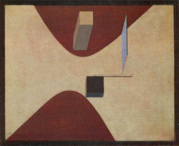 Museum Art Reproductions Proun 23, No.6, 1919 by El Lissitzky (1890-1941, Russia) | ArtsDot.com