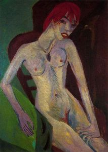 Ernst Ludwig Kirchner - Capelli Rossi (Red Hair)