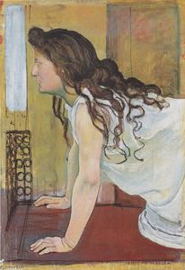 Ferdinand Hodler - Girl at the Window