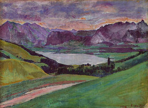 Ferdinand Hodler - Lake Thun
