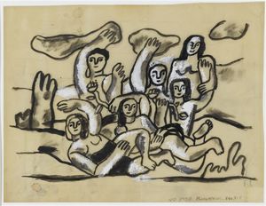 Fernand Leger - Study for The Bathers