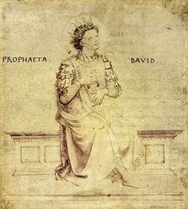 Fra Angelico - King David Playin a Psaltery