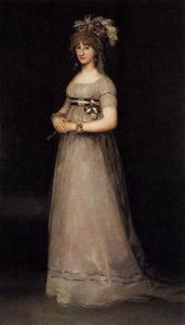 Francisco De Goya - Portrait of the Countess of Chincon