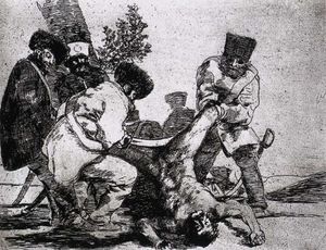 Francisco De Goya - What more can one do.