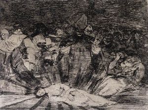 Francisco De Goya - Truth Has Died