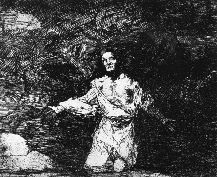  Oil Painting Replica Sad forebodings of what is to come, 1810 by Francisco De Goya (1746-1828, Spain) | ArtsDot.com