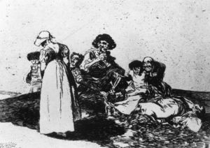 Francisco De Goya - The worst is to beg