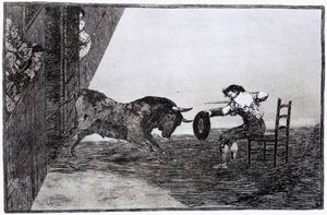 Francisco De Goya - The Bravery of Martincho in the Ring of Saragassa