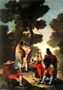 Francisco De Goya - The Maja and the Masked Men