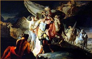 Francisco De Goya - Hanibal vencedor contempla Italia desde los Alpes
