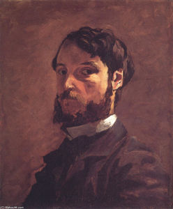 Jean Frederic Bazille - Self-Portrait