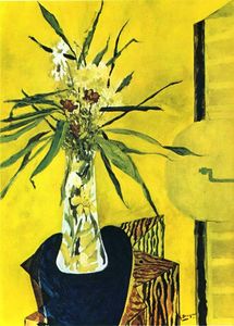 Georges Braque - Still life with flowers