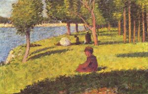 Georges Pierre Seurat - Seated figures