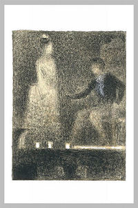 Georges Pierre Seurat - The scene in the theater