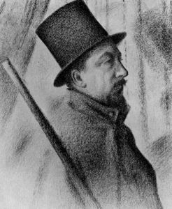 Georges Pierre Seurat - Portrait of Paul Signac