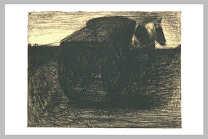 Georges Pierre Seurat - The cart or the horse hauler