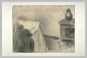 Georges Pierre Seurat - Part of the studio