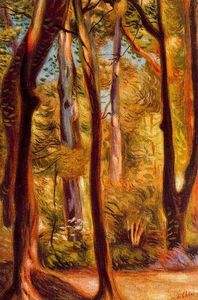 Giorgio De Chirico - Landscape of Cascine