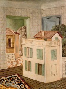 Giorgio De Chirico - The house in the house