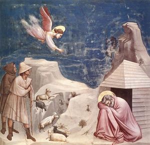 Giotto Di Bondone - The Dream of Joachim