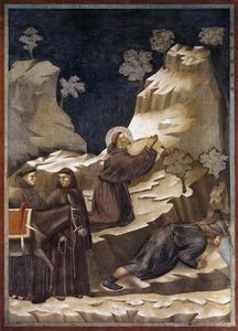 Giotto Di Bondone - The Miracle of the Spring