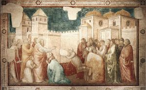 Giotto Di Bondone - Raising of Drusiana