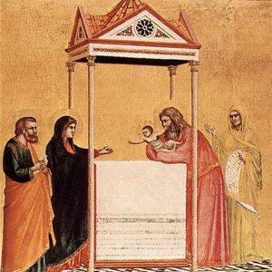 Giotto Di Bondone - The Presentation of the Infant Jesus in the Temple