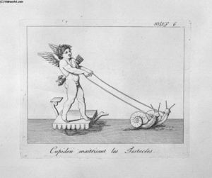Giovanni Battista Piranesi - Cupid and snails