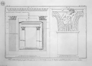 Giovanni Battista Piranesi - General sections of the three previous houses