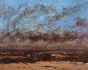 Gustave Courbet - Low Tide