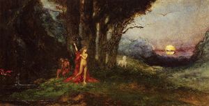 Gustave Moreau - Pasiphae and the Bul
