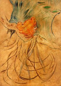 Henri De Toulouse Lautrec - At the Music Hall Loie Fuller