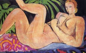 Henri Matisse - A Nude with her Heel on her Knee
