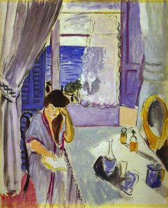 Henri Matisse - Woman Reading at a Dressing Table (Interieur, Nice)
