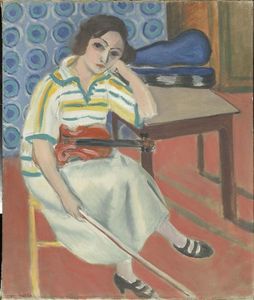 Henri Matisse - Woman with violin