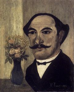 Henri Julien Félix Rousseau (Le Douanier) - Self Portrait