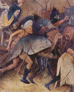 Hieronymus Bosch - Haywain (detail)