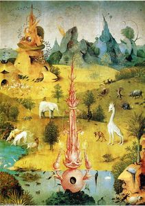 Hieronymus Bosch - The Garden of Earthly Delights (detail) (32)