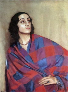 Igor Emmanuilovich Grabar - Portrait of E.G.Nikulina-Volkonskaya