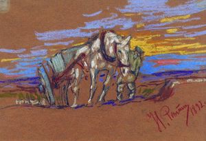 Ilya Yefimovich Repin - Carrying Horse