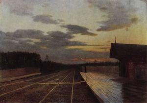 Isaak Ilyich Levitan - The evening after the rain